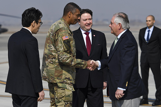 U.S. Secretary of State visits Korea